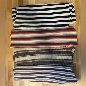 American Eagle and Gap Stripe Shirts - Bundle of FOUR